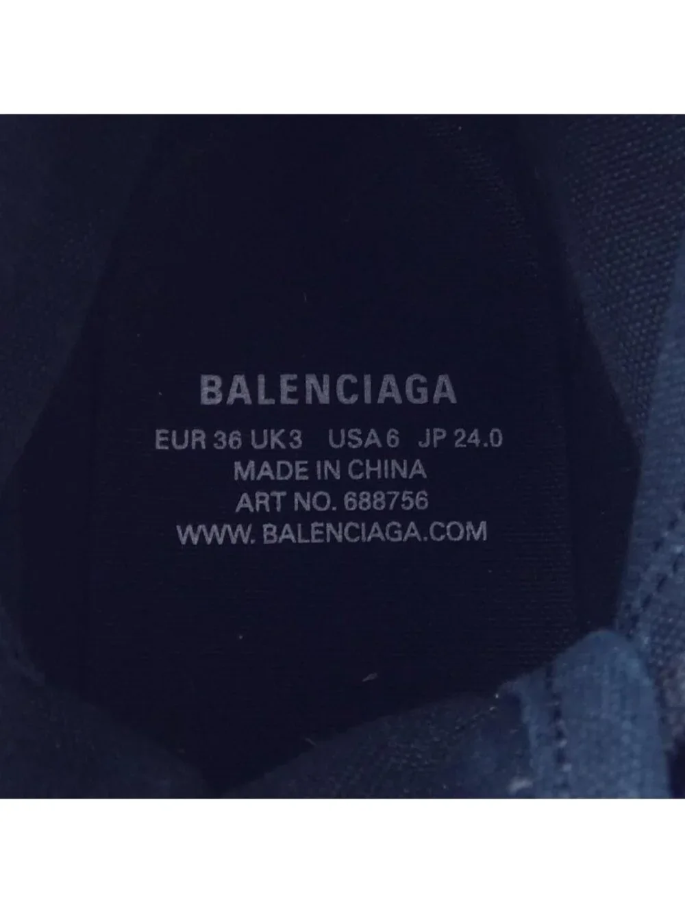 Balenciaga Sneakers Black